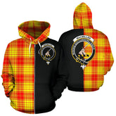 MacMillan Tartan Crest Zipper Hoodie - Half Of Me Style