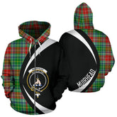 Muirhead Tartan Crest Zipper Hoodie - Circle Style