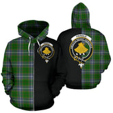 Pringle Tartan Crest Zipper Hoodie - Half Of Me Style
