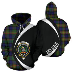 McLaren Modern Tartan Crest Hoodie - Circle Style