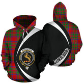 MacKintosh Modern Tartan Crest Hoodie - Circle Style