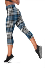 Napier Modern Tartan Capris Leggings