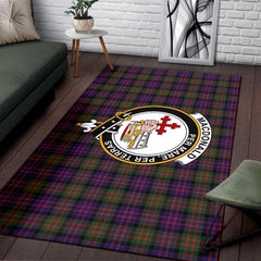 Macdonald (Clan Donald) Tartan Crest Area Rug