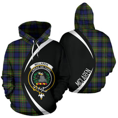 McLaren Modern Tartan Crest Hoodie - Circle Style SP