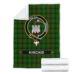 Kincaid Family Tartan Crest Blankets