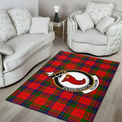 Macnicol (Of Scorrybreac) Tartan Crest Area Rug