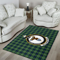 Haliburton Tartan Crest Area Rug