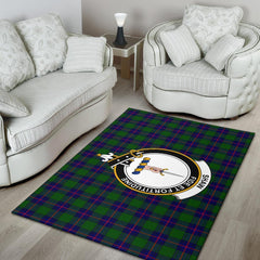 Shaw (Of Tordarroch) Tartan Crest Area Rug