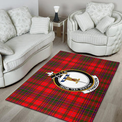 Macdowall (Of Garthland) Tartan Crest Area Rug