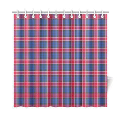 Graham Of Menteith Red Tartan Shower Curtain