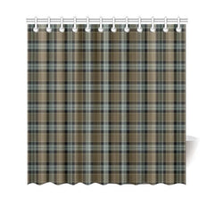 Graham Of Menteith Weathered Tartan Shower Curtain