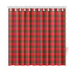 Grant Modern Tartan Shower Curtain
