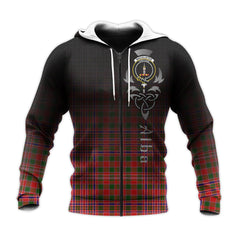 MacAlister Modern Tartan Hoodie - Alba Celtic Style
