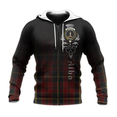 MacAlister Of Skye Tartan Hoodie - Alba Celtic Style