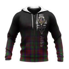 MacBain Of Tomatin Tartan Hoodie - Alba Celtic Style