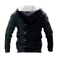 MacEwen - MacEwan Tartan Hoodie - Lion Rampant And Celtic Thistle Style
