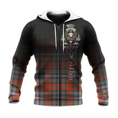 MacFarlane Ancient Tartan Hoodie - Alba Celtic Style