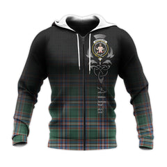 MacFarlane Hunting Ancient Tartan Hoodie - Alba Celtic Style