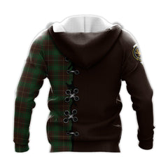 MacFie Hunting Tartan Hoodie - Lion Rampant And Celtic Thistle Style