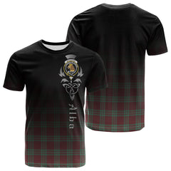 MacGregor Hunting Ancient Tartan Crest T-shirt - Alba Celtic Style