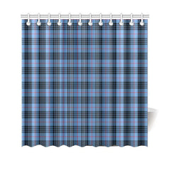 Mackay Blue Tartan Shower Curtain