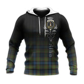 MacLellan Ancient Tartan Hoodie - Alba Celtic Style