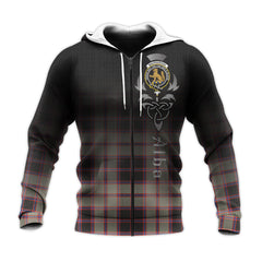 MacPherson Hunting Ancient Tartan Hoodie - Alba Celtic Style