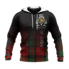 MacPherson Of Cluny Tartan Hoodie - Alba Celtic Style