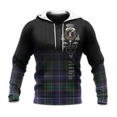 MacRae Hunting Modern Tartan Hoodie - Alba Celtic Style