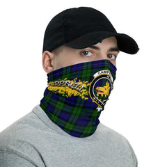 Campbell Tartan Crest Neck Gaiter - Bandana