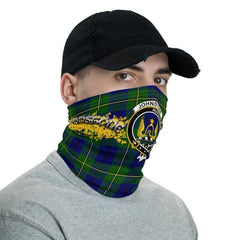 Johnstone Tartan Crest Neck Gaiter - Bandana