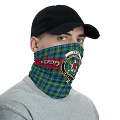 Lyon Tartan Crest Neck Gaiter - Bandana