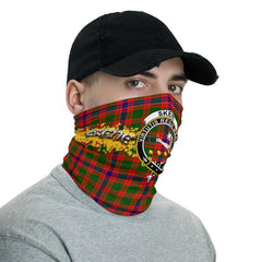 Skene Tartan Crest Neck Gaiter - Bandana