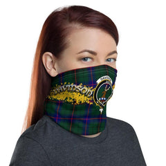 Davison Tartan Crest Neck Gaiter - Bandana