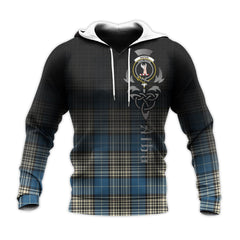 Napier Ancient Tartan Hoodie - Alba Celtic Style