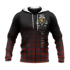 Nicolson Tartan Hoodie - Alba Celtic Style