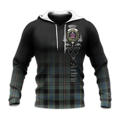 Ogilvie (Ogilvy) Hunting Tartan Hoodie - Alba Celtic Style