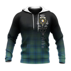 Oliphant Ancient Tartan Hoodie - Alba Celtic Style