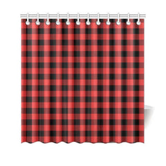 Rob Roy Macgregor Modern Tartan Shower Curtain