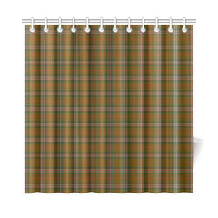 Scott Brown Modern Tartan Shower Curtain