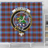 Crichton Tartan Crest Shower Curtain