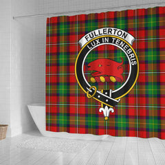 Fullerton Tartan Crest Shower Curtain
