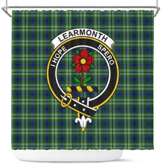 Learmonth Tartan Crest Shower Curtain