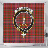 MacAlister Tartan Crest Shower Curtain