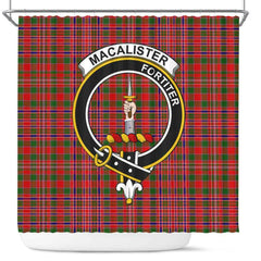MacAlister Tartan Crest Shower Curtain