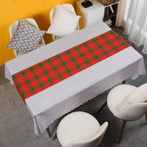MacQuarrie Modern Tartan Table Runner - Cotton table runner