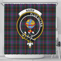 Nairn Tartan Crest Shower Curtain