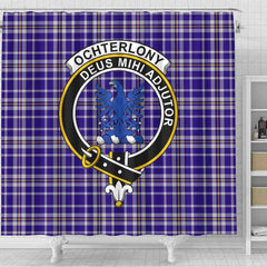 Ochterlony Tartan Crest Shower Curtain