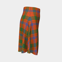 Ross Ancient Tartan Flared Skirt