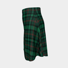Ross Hunting Modern Tartan Flared Skirt